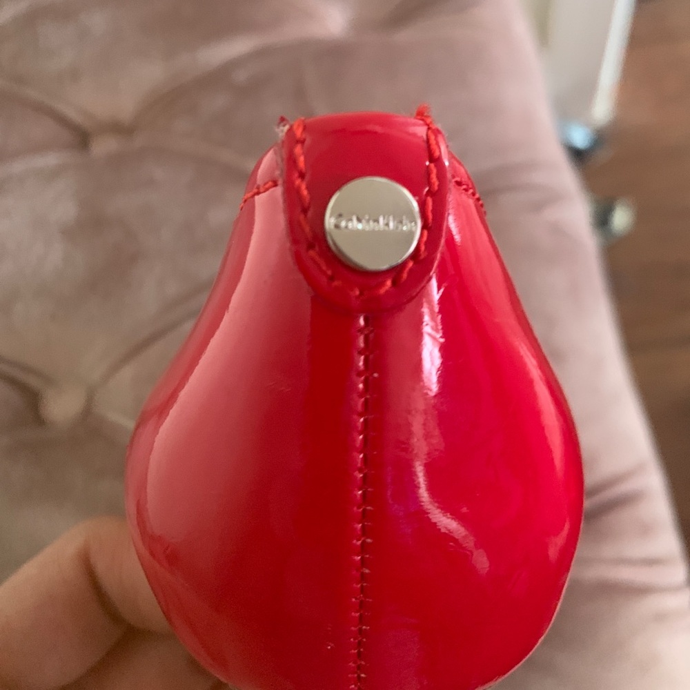 Red Calvin Klein shoes 7